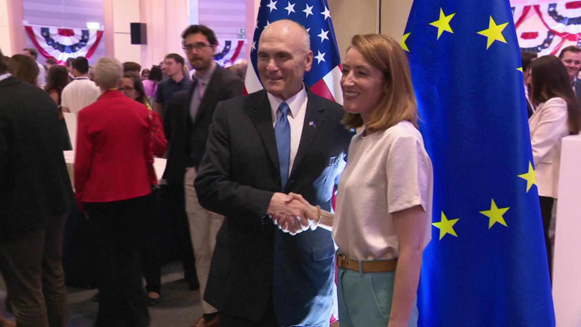 250 years of US independence with the participation of Roberta METSOLA, EP President: extracts
